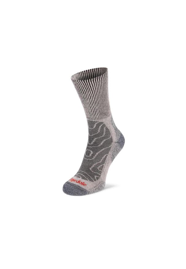 BRIDGEDALE - Skarpetki trekkingowe Bridgedale Hike Lt Merino C Boot. Kolor: szary. Sport: turystyka piesza, outdoor