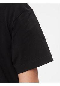 Trussardi Jeans - Trussardi T-Shirt 56T00596 Czarny Regular Fit. Kolor: czarny. Materiał: bawełna #5