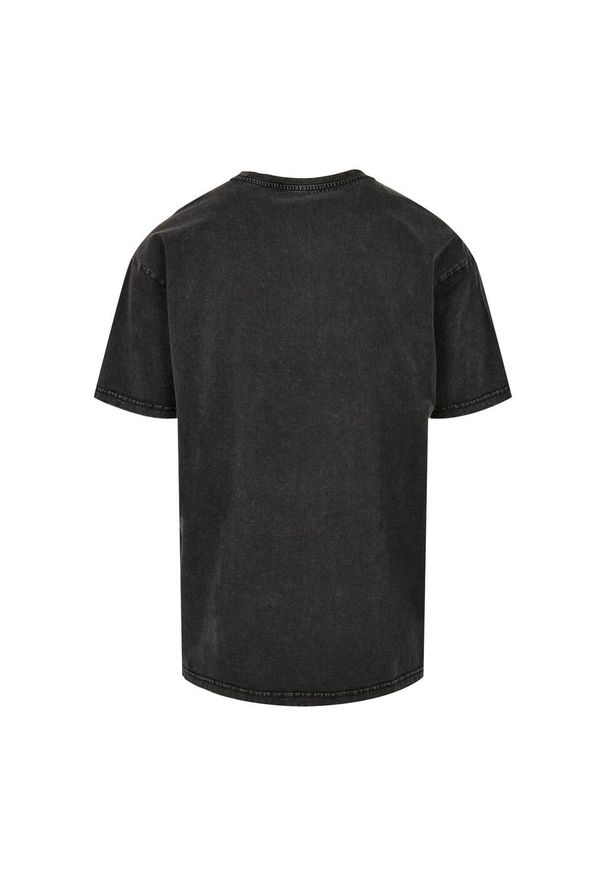 BUILD YOUR BRAND - Koszulka Unisex Adult Acid Wash Heavy Oversized T-shirt. Kolor: czarny