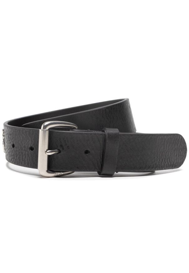 Polo Ralph Lauren Pasek Męski Rgd Chrm Bt 405826042001 Czarny. Kolor: czarny. Materiał: skóra
