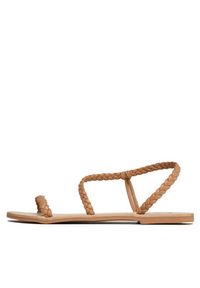 Manebi Sandały Sandals S 9.5 Y0 Brązowy. Kolor: brązowy. Materiał: skóra #2