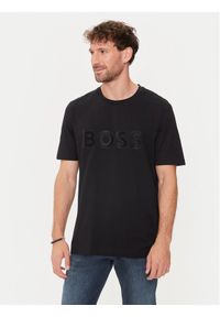 BOSS - Boss T-Shirt Tee 1 50512866 Czarny Regular Fit. Kolor: czarny. Materiał: bawełna #1