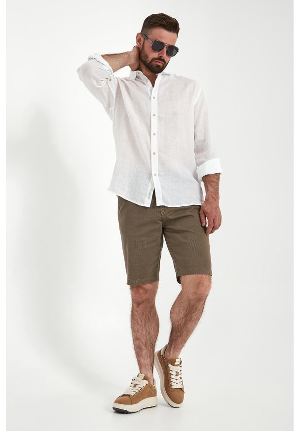 Bermudy męskie Rudo JOOP!. Kolor: brązowy