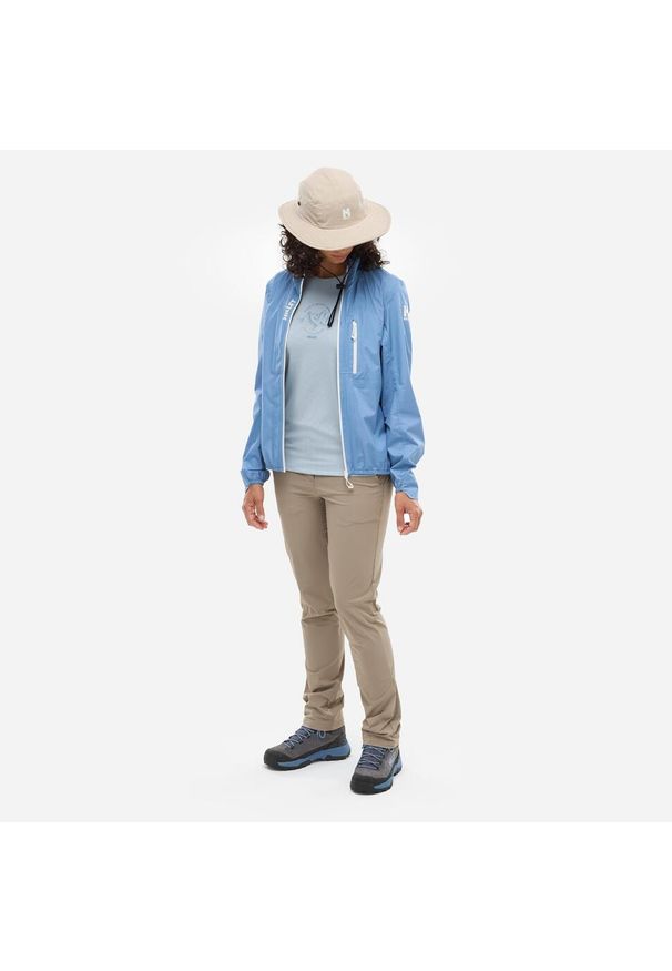 Kurtka trekkingowa damska Millet Wanaka Light 2.5L Jkt W wodoodporna. Kolor: niebieski