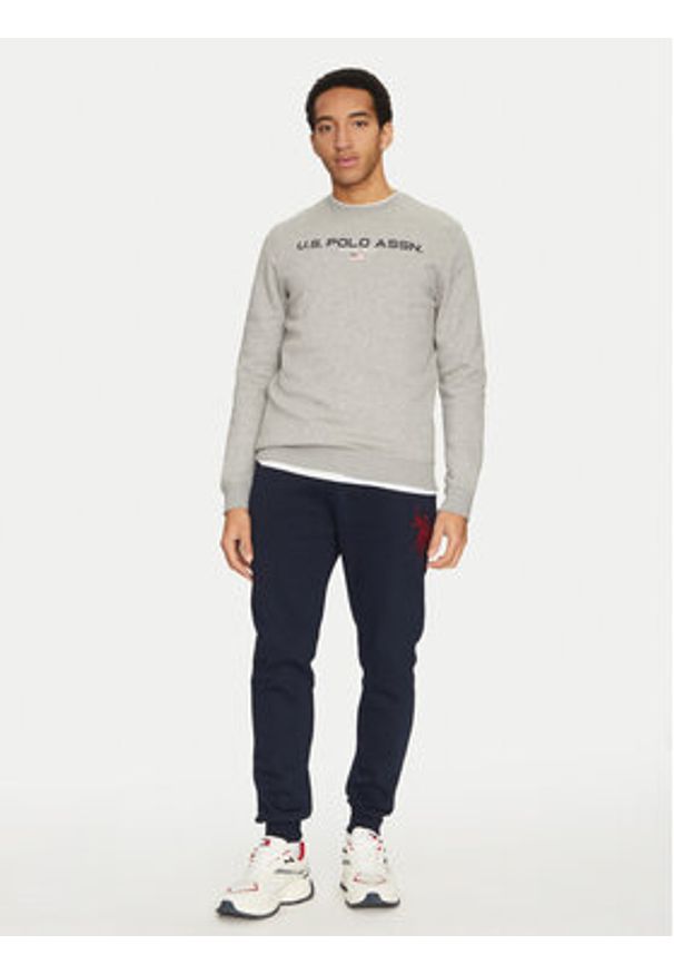 U.S. Polo Assn. Bluza MUP1645 Szary Regular Fit. Typ kołnierza: polo. Kolor: szary. Materiał: bawełna