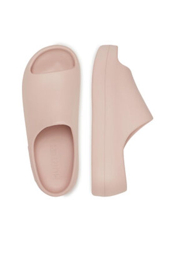 Hunter Klapki S55796-B Różowy. Kolor: różowy. Materiał: syntetyk