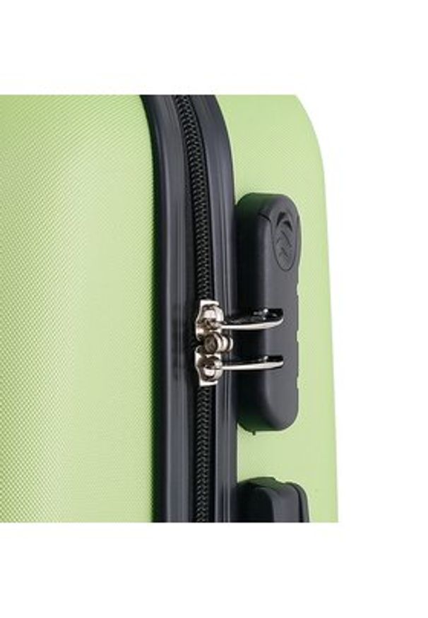 Semi Line Walizka średnia T5631-4 Zielony. Kolor: zielony