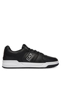 EA7 Emporio Armani Sneakersy X8X234 XK422 MC372 Czarny. Kolor: czarny. Materiał: skóra #1