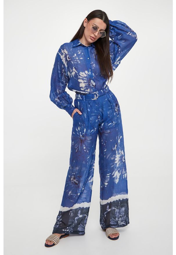 Ermanno Firenze - Koszula damska z ramii ERMANNO FIRENZE