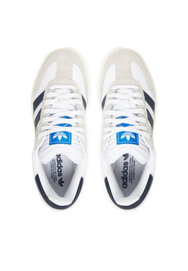 Adidas - adidas Sneakersy Samba Xlg JR0933 Biały. Kolor: biały. Materiał: skóra