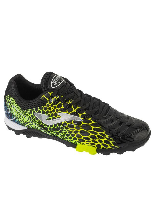 Joma - Buty piłkarskie turfy męskie, Maxima 25 MAXW TF. Kolor: czarny, wielokolorowy, zielony. Sport: piłka nożna