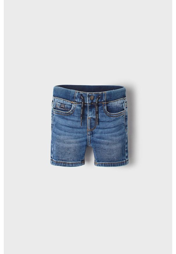 Mayoral szorty jeansowe dziecięce kolor fioletowy regulowana talia. Okazja: na co dzień. Kolor: fioletowy. Materiał: jeans. Styl: casual