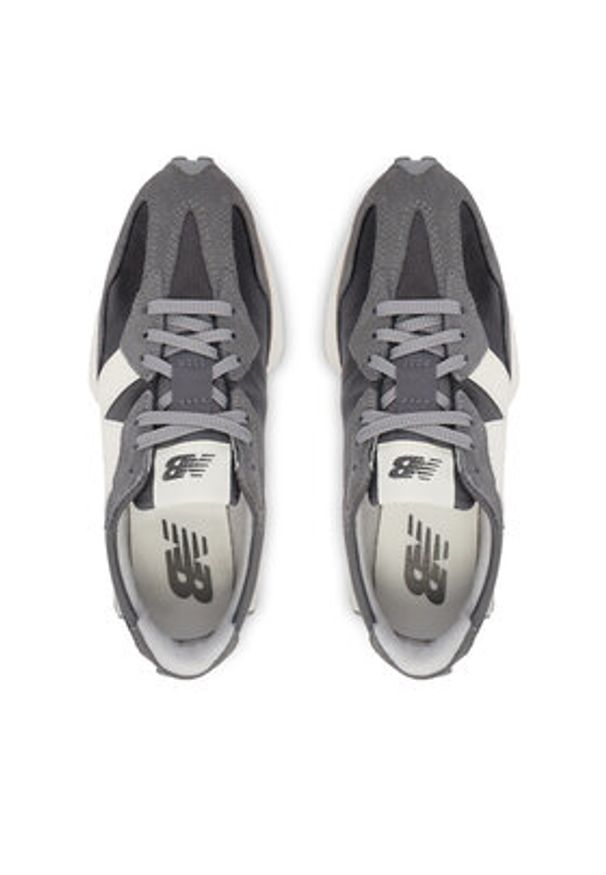 New Balance Sneakersy WS327GLB Szary. Kolor: szary. Materiał: skóra, zamsz