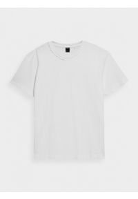 outhorn - T-shirt z nadrukiem męski. Okazja: na co dzień. Materiał: jersey, bawełna. Wzór: nadruk. Styl: casual #1