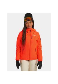 Kurtka Narciarska Damska O'Neill FWC'Cruz. Kolor: żółty, wielokolorowy, pomarańczowy. Materiał: materiał. Sezon: zima. Sport: narciarstwo #1