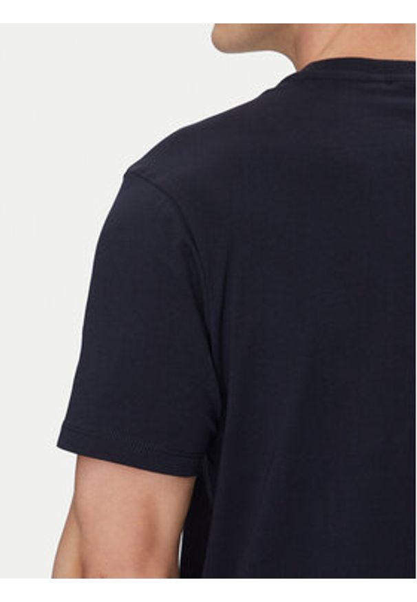 Napapijri T-Shirt S-Buti NP0A4INM Granatowy Regular Fit. Kolor: niebieski. Materiał: bawełna