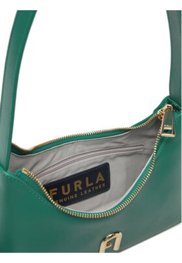Furla Torebka Diamante WB00863 AX0733 D7D00 Turkusowy. Kolor: turkusowy. Materiał: skórzane