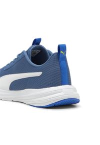 Puma - Młodzieżowe sneakersy Rickie Runner PUMA Blue Horizon White Hyperlink. Kolor: biały, niebieski, wielokolorowy