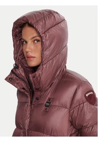 Blauer Płaszcz zimowy 25WBLDK02073 Bordowy Regular Fit. Kolor: czerwony. Materiał: syntetyk. Sezon: zima