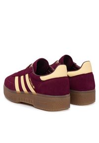 Adidas - adidas Sneakersy Handball Spezial Bold KI2219 Bordowy. Kolor: czerwony. Materiał: skóra, zamsz. Sport: piłka ręczna #2