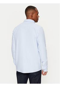 Brave Soul Koszula MSH-230CLAUDIANB Niebieski Slim Fit. Kolor: niebieski. Materiał: bawełna #4