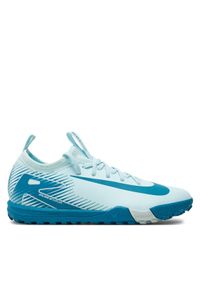 Nike Buty do piłki nożnej FQ8284 400 Błękitny. Kolor: niebieski. Materiał: skóra