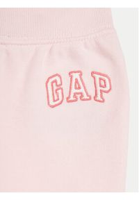 GAP - Gap Spodnie dresowe 843630-02 Różowy Regular Fit. Kolor: różowy. Materiał: bawełna #3