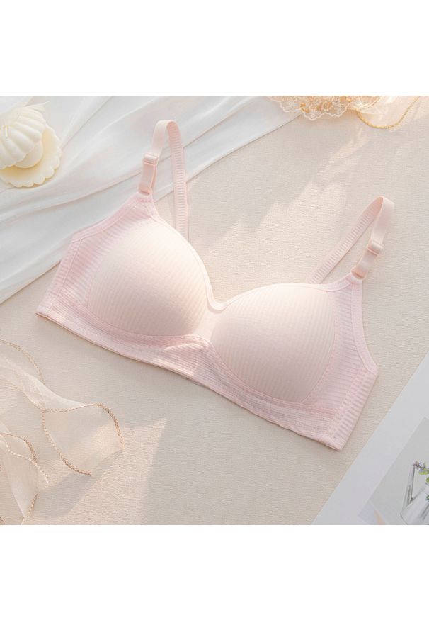 Intica - Biustonosz bezszwowy bez fiszbin codzienny elegancki Sibylle. Kolor: szary. Materiał: materiał, skóra