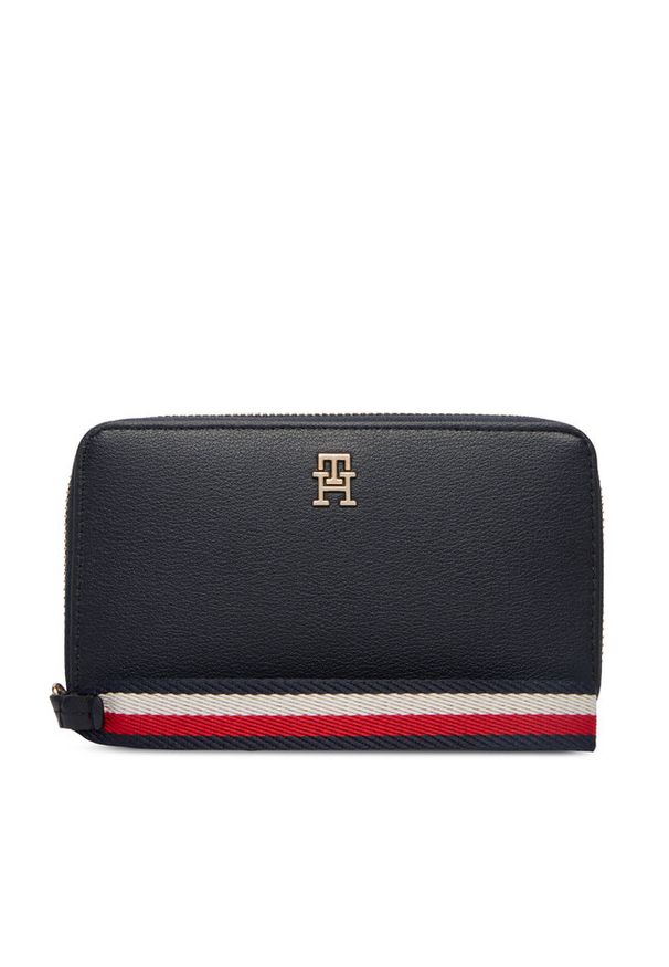 TOMMY HILFIGER - Portfel Tommy Hilfiger. Kolor: niebieski