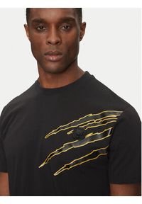 Plein Sport T-Shirt SAEC MTK8019 STE001N Czarny Regular Fit. Kolor: czarny. Materiał: bawełna. Styl: sportowy #3