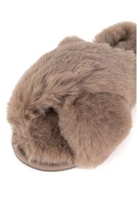 DeeZee Kapcie WFA3204-2 Beżowy. Kolor: beżowy. Materiał: materiał #5