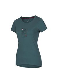 OCUN - Koszulka damska Ocun Classic T petrol. Kolor: zielony. Sport: wspinaczka #1