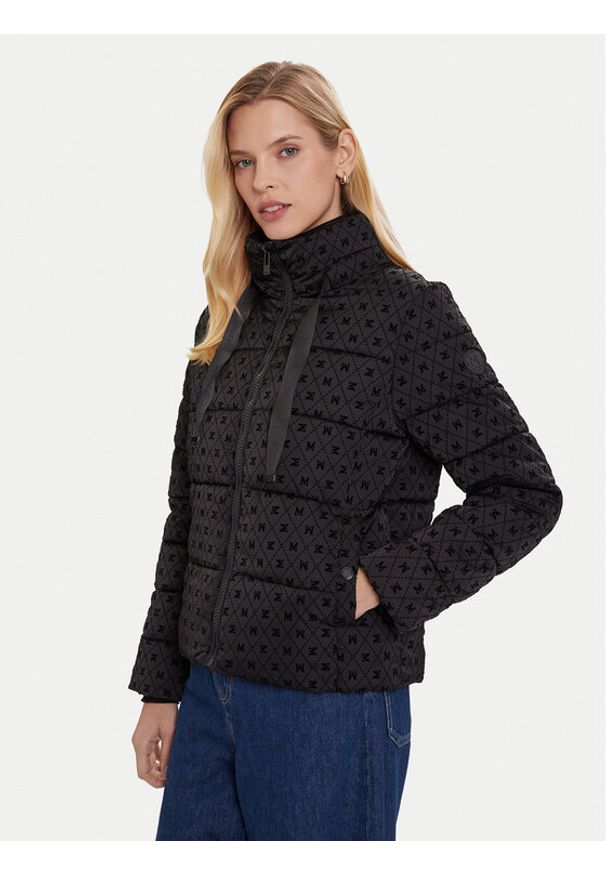 Morgan Kurtka zimowa 252-GABEL Czarny Regular Fit. Kolor: czarny. Materiał: syntetyk. Sezon: zima