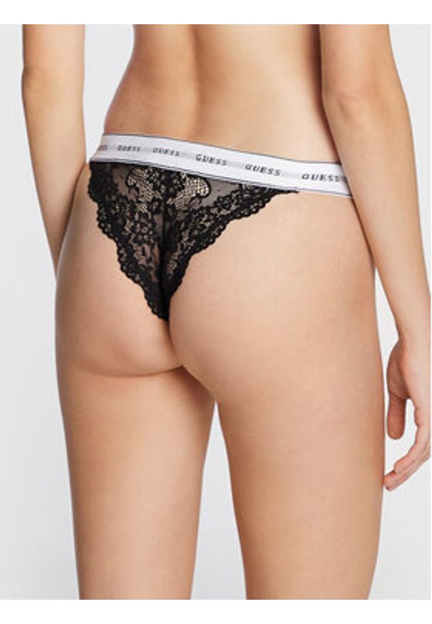 Guess Figi brazylijskie Belle O97E01 KBBT0 Czarny. Kolor: czarny. Materiał: syntetyk