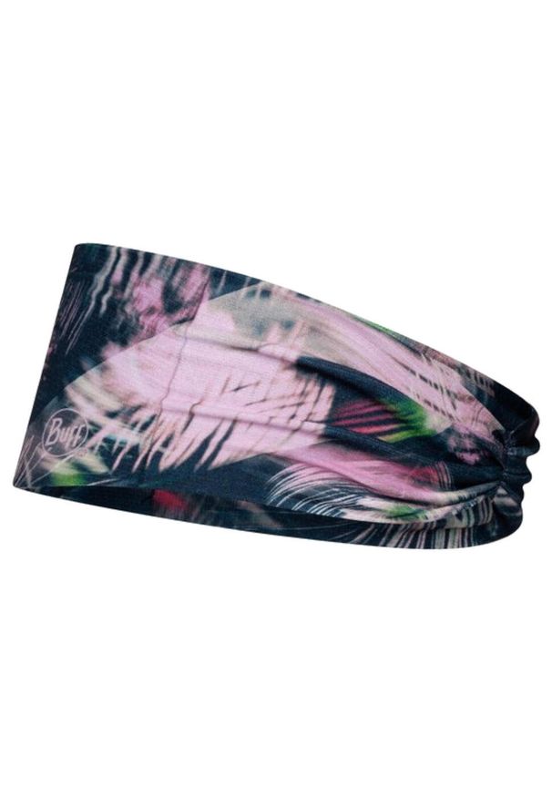Opaska sportowa na głowę damska Buff CoolNet UV Ellipse Headband. Kolor: wielokolorowy. Styl: sportowy