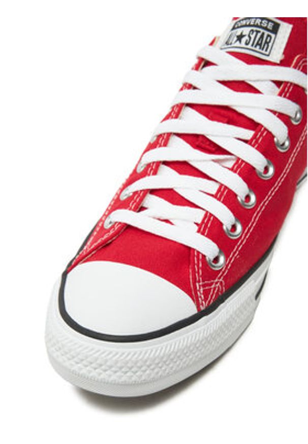 Converse Trampki Chuck Taylor All Star Ox M9696C Czerwony. Kolor: czerwony. Materiał: materiał