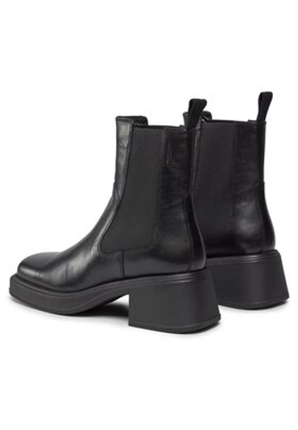 Vagabond Shoemakers Botki Dorah 5642-001-20 Czarny. Kolor: czarny. Materiał: skóra