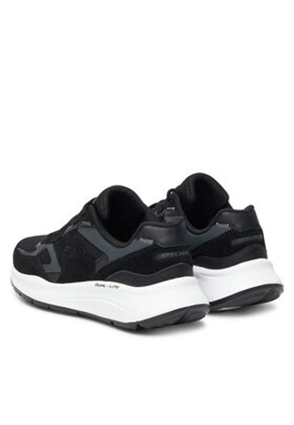 skechers - Skechers Sneakersy Equalizer 5.0-Rondor 232613/BKW Czarny. Kolor: czarny. Materiał: materiał