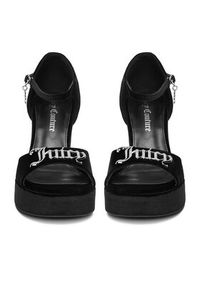 Juicy Couture Sandały EO-WSS21645-01 Czarny. Kolor: czarny. Materiał: materiał #8