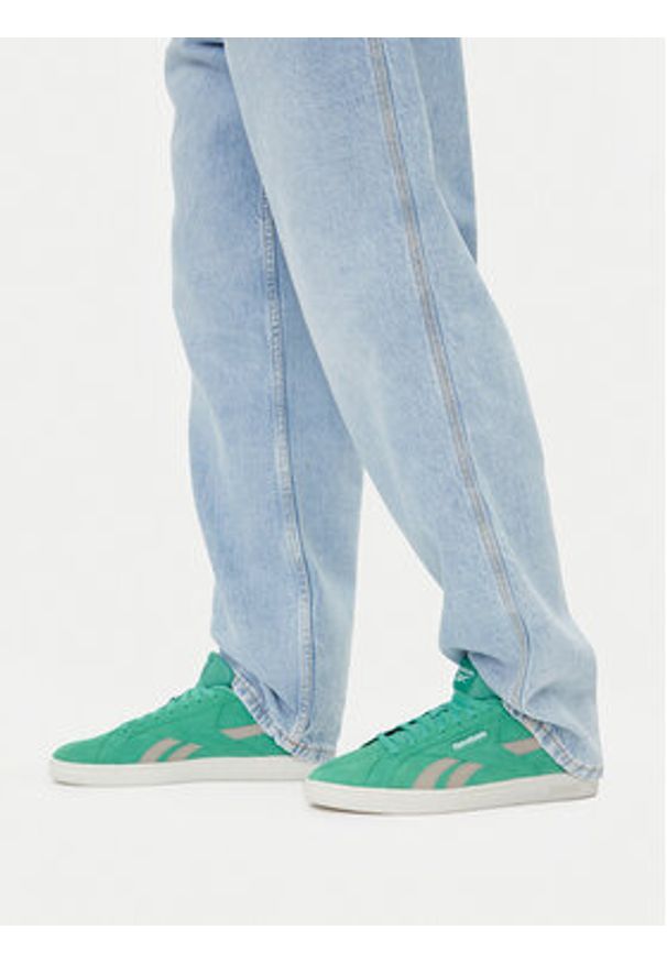 Reebok Sneakersy CEO-COURT RETRO 100229951 Zielony. Kolor: zielony. Materiał: zamsz, skóra