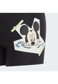 Adidas - Bokserki adidas x Disney Mickey Mouse Swim. Kolor: zielony, czarny, wielokolorowy. Materiał: materiał. Wzór: motyw z bajki