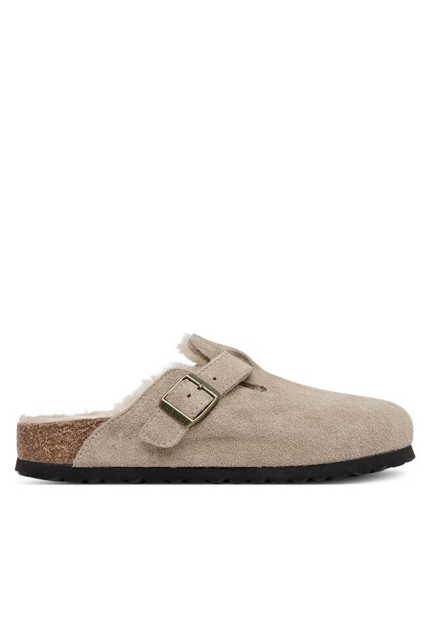 Klapki Birkenstock. Kolor: beżowy