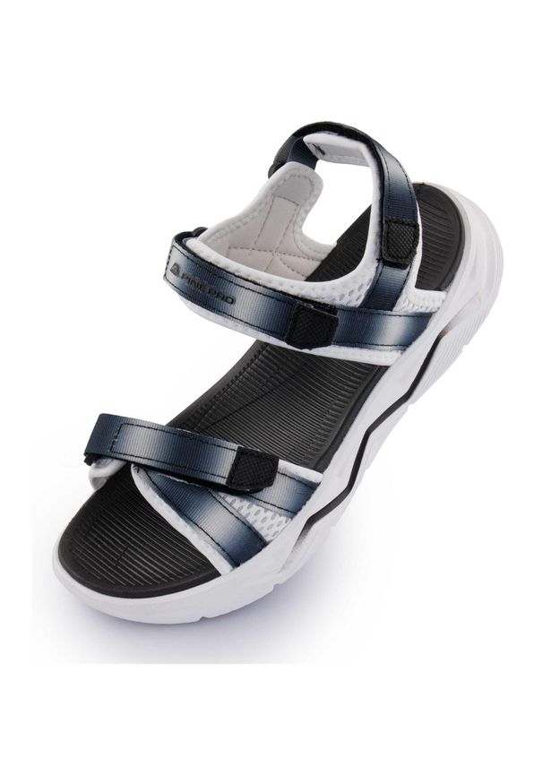 ALPINE PRO - Letnie sandały damskie Alpine Pro Carona 40 - Komfort i Styl. Kolor: niebieski, wielokolorowy, zielony. Sezon: lato