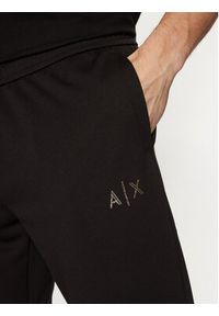 Armani Exchange Spodnie dresowe XM000333 AF12269 UC001 Czarny Regular Fit. Kolor: czarny. Materiał: syntetyk #5