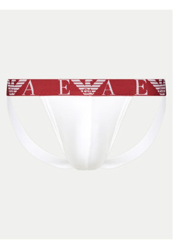 Emporio Armani Underwear Komplet 2 par slipów Jock Strap EM000257 AF10778 M0080 Kolorowy. Materiał: bawełna. Wzór: kolorowy