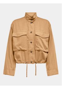 only - ONLY Kurtka przejściowa Kenya 15308202 Brązowy Regular Fit. Kolor: brązowy. Materiał: lyocell #5