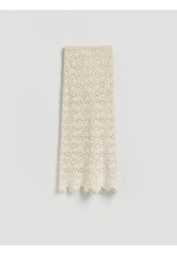 Reserved - Spódnica plażowa - beżowy. Okazja: na plażę. Kolor: beżowy. Materiał: bawełna, tkanina #1