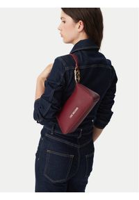 Love Moschino - LOVE MOSCHINO Torebka JC4007PP1PLB0552 Bordowy. Kolor: czerwony. Materiał: skórzane #1