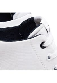 TOMMY HILFIGER - Tommy Hilfiger Sneakersy Th Hi Vulc Stripes Mesh FM0FM04948 Biały. Kolor: biały. Materiał: mesh, materiał #6