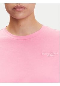 Marc O'Polo Denim T-Shirt 500 0006 825 Różowy Relaxed Fit. Typ kołnierza: polo. Kolor: różowy. Materiał: bawełna #4